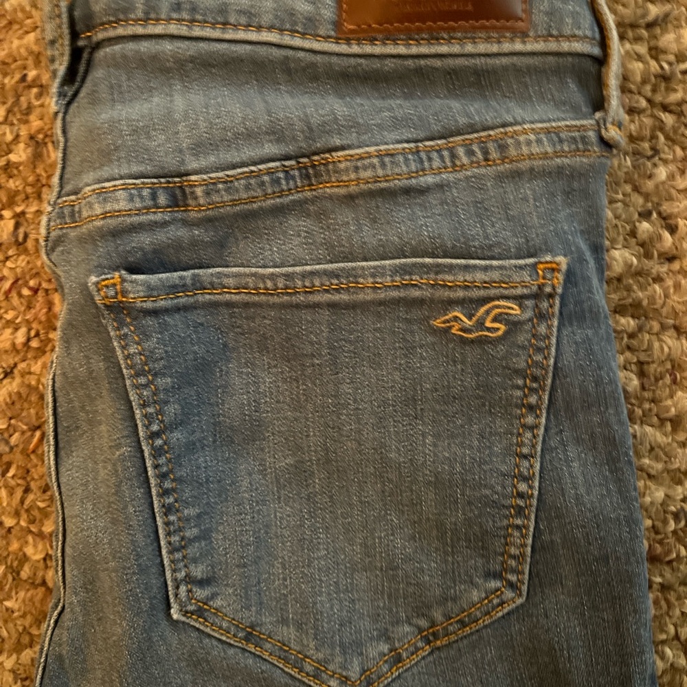 Hollister Women's Denim Jeans with Logo